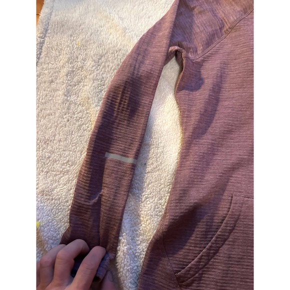 RBX Active Pullover Hoodie Women's M Brown Polyester Kangaroo Pocket Long Sleeve - Picture 8 of 8